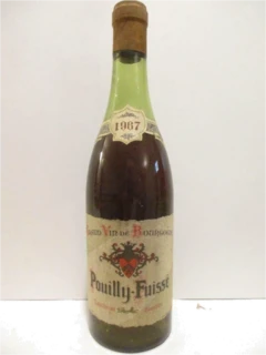 photo 1967 Pouilly-Fuissé Nolasque Négociant) Blanc Bourgogne