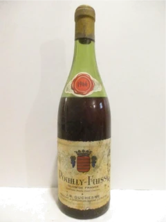 photo 1966 Pouilly-Fuissé Duchesne Niveau Bas) Blanc Bourgogne