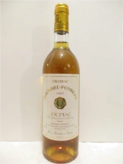photo 1997 Loupiac Château Bourdieu-Fonbille Liquoreux Bordeaux