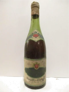 photo 1959 Pouilly-Fuissé Boisseaux-Estivant Niveau Bas Capsule Abîmée) Blanc Bourgogne