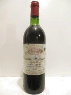 photo 1979 Saint-Estèphe Château Houissant Cru Bourgeois Rouge Bordeaux