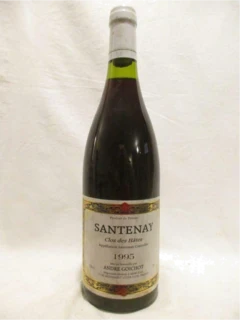 photo 1995 Santenay André Goichot Clos des Hâtes Rouge Bourgogne