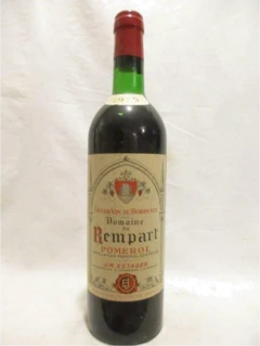 photo 1975 Pomerol Domaine du Rempart Rouge Bordeaux