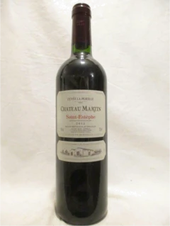 photo 2012 Saint-Estèphe Château Martin Cuvée la Peseille Rouge Bordeaux