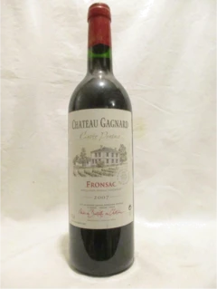 photo 2007 Fronsac Château Gagnard Cuvée Pontus Rouge Bordeaux