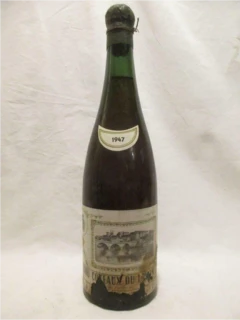 photo 1947 Coteaux du Layon Xxx Étiquette Abîmée) Liquoreux Loire Anjou