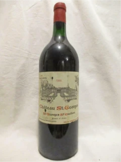 photo 1988 Saint-Georges Saint-Émilion Château Saint-Georges Magnum Rouge Bordeaux