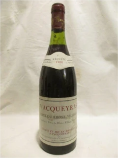 photo 1988 Vacqueyras Pascal Négociant) Rouge Rhône