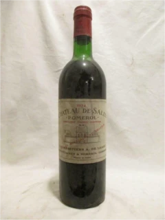 photo 1974 Pomerol Château de Sales Rouge Bordeaux