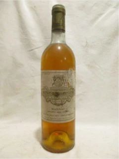 photo 1978 Sauternes Château Coutet à Barsac Granc Cru Classé Étiquette Abîmée) Liquoreux Bordeaux