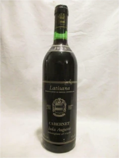 photo 1983 Latisana Isola Augusta Cabernet Rouge Italie