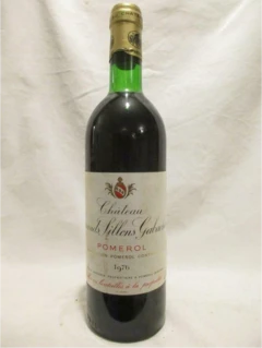 photo 1976 Pomerol Château Grands Sillons Gabachot Rouge Bordeaux
