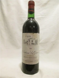photo 1981 Fronsac Château la Grave Rouge Bordeaux