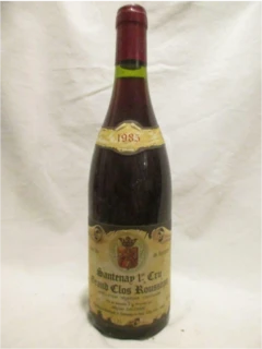 photo 1985 Santenay Michel Delorme Premier Cru Grand Clos Rousseau Rouge Bourgogne