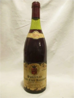 photo 1976 Santenay Delorme Père et Fils Grand Clos Rousseau Rouge Bourgogne
