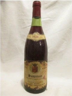 photo 1976 Santenay Paul Delorme Rouge Bourgogne