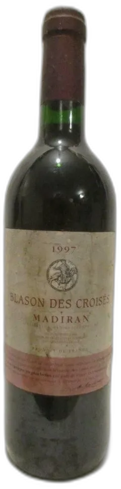 photo 1997 Madiran Blason des Croisés Rouge Sud-Ouest France