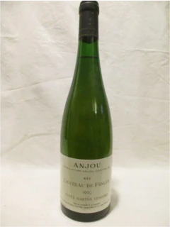 photo 1990 Anjou Château de Fesles Blanc Loire Anjou France