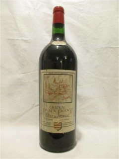 photo 1967 Fronsac Château Plain Point Magnum Rouge Bordeaux France