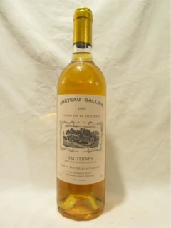 photo 1999 Sauternes Château Gallien Liquoreux Bordeaux
