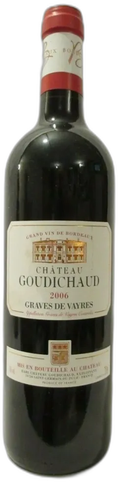 photo 2006 Graves de Vayres Château Goudichaud Rouge Bordeaux