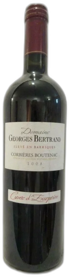 photo 2008 Corbières Boutenac Domaine Georges Bertrand Cuvée d’Exception Rouge Languedoc France
