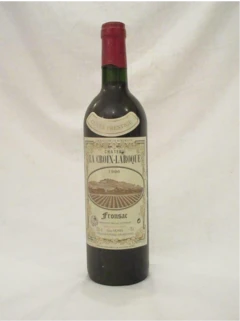 photo 1996 Fronsac Château la Croix-Laroque Cuvée Prestige Rouge Bordeaux