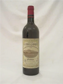 photo 1995 Fronsac Château la Croix-Laroque Rouge Bordeaux