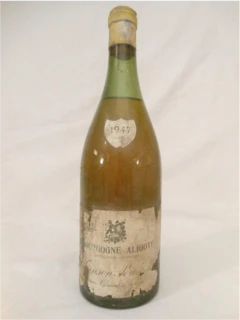 photo 1947 Aligoté Chanson Blanc Bourgogne