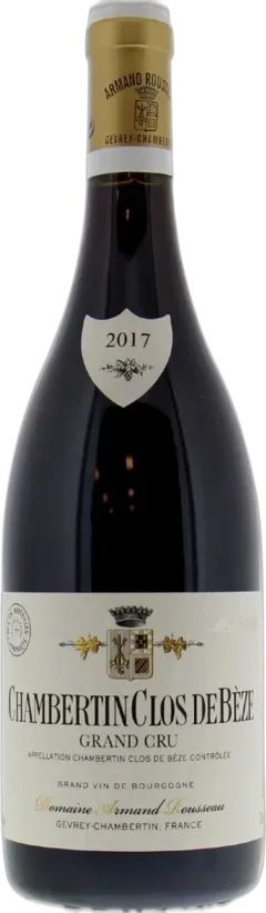 photo Domaine Armand Rousseau Chambertin Clos de Bèze 2017