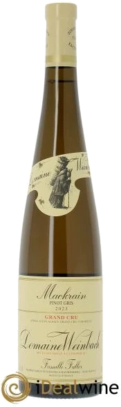 photo Alsace Grand Cru Marckrain Pinot Gris Weinbach 2023