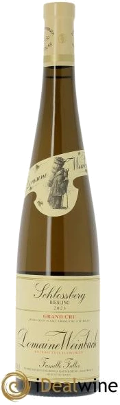 photo Alsace Grand Cru Schlossberg Riesling Weinbach 2023