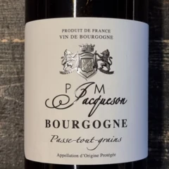 photo Bourgogne-Passe-Tout-Grain 2023 Rouge Jacqueson