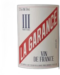 photo Vin-de-France Rouge Licence 3 Garance