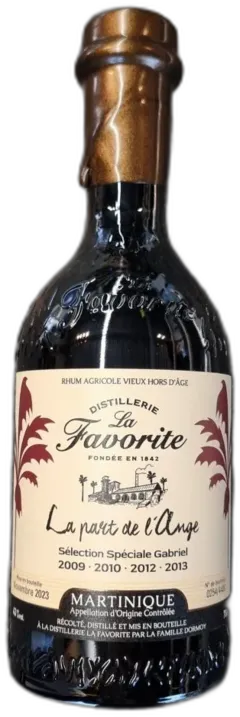 photo Rhum Agricole Martinique la Part de l’Ange la Favorite