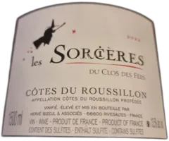 photo Côtes-du-Roussillon 2022 Rouge les Sorcières Clos des Fées Magnum