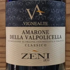 photo Italie Amarone Della Valpolicella 2015 Rouge Classico Zeni