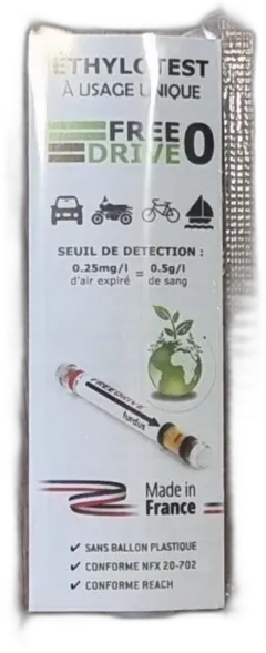 photo Ethylotest Chimique Justus nf 0 5g Sans Ballon