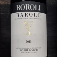 photo Italie Barolo 2015 Rouge Achille Boroli