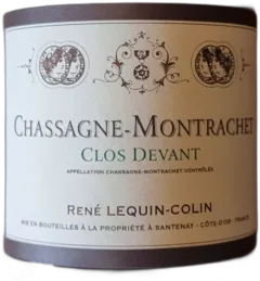 image du vin Chassagne-Montrachet 2021 Blanc Clos Devant Lequin-Colin