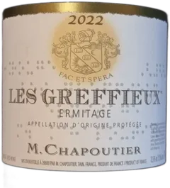photo Bio Ermitage 2022 Rouge les Greffieux m Chapoutier