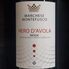 photo Italie Sicile 2021 Rouge Nero d’Avola Cantine Ermes