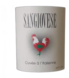 photo Vin-de-France 2022 Rouge Sangiovese Cuvée à l’Italienne Sans Soufre Ajouté) Jeff Carrel