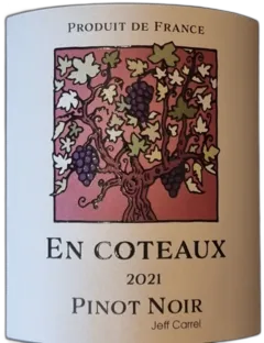 photo Igp oc 2022 Rouge Pinot Noir en Coteaux Jeff Carrel