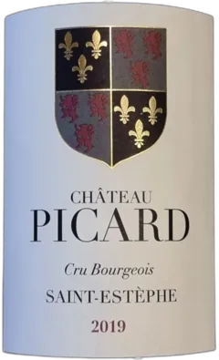 photo st-Estèphe 2019 Rouge Château Picard
