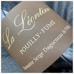 photo Domaine Serge Dagueneau et Filles Pouilly Fume la Leontine 2019