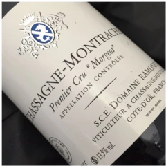 photo Domaine Ramonet Chassagne Montrachet Morgeot Rouge 2017
