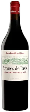 photo du vin les Arômes de Pavie Saint-Émilion Grand Cru Vin de Bordeaux