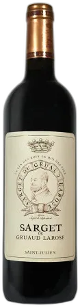 photo Sarget de Gruaud-Larose Rouge 2016