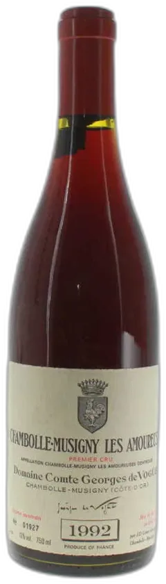 photo 1992 Domaine Comte Georges de Vogue, Chambolle-Musigny Premier Cru, les Amoureuses